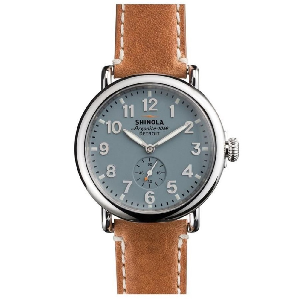Shinola Runwell 41mm Watch EUC